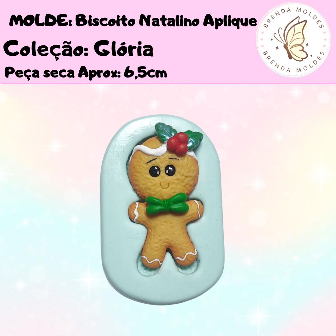 BISCOITO NATALINO APLIQUE