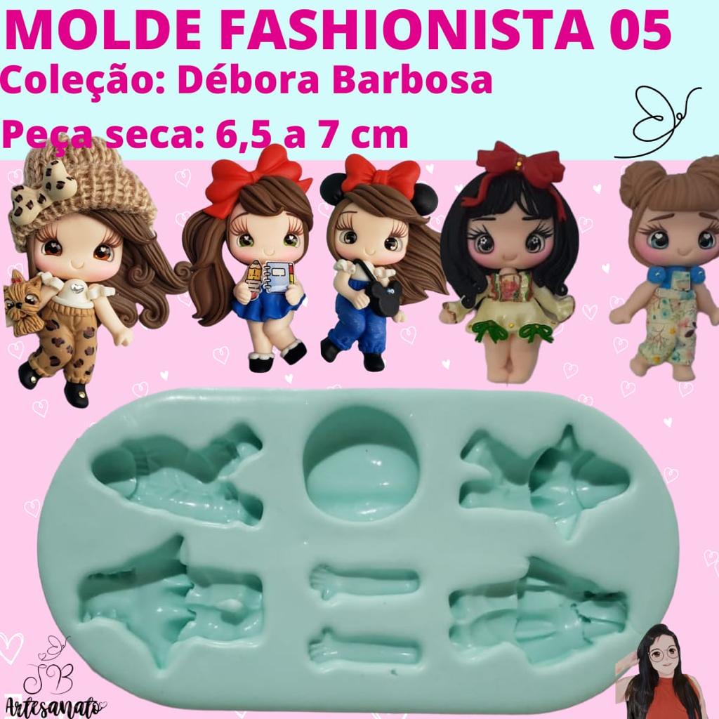 MOLDE FASHIONISTA 5 - BRENDA MOLDES