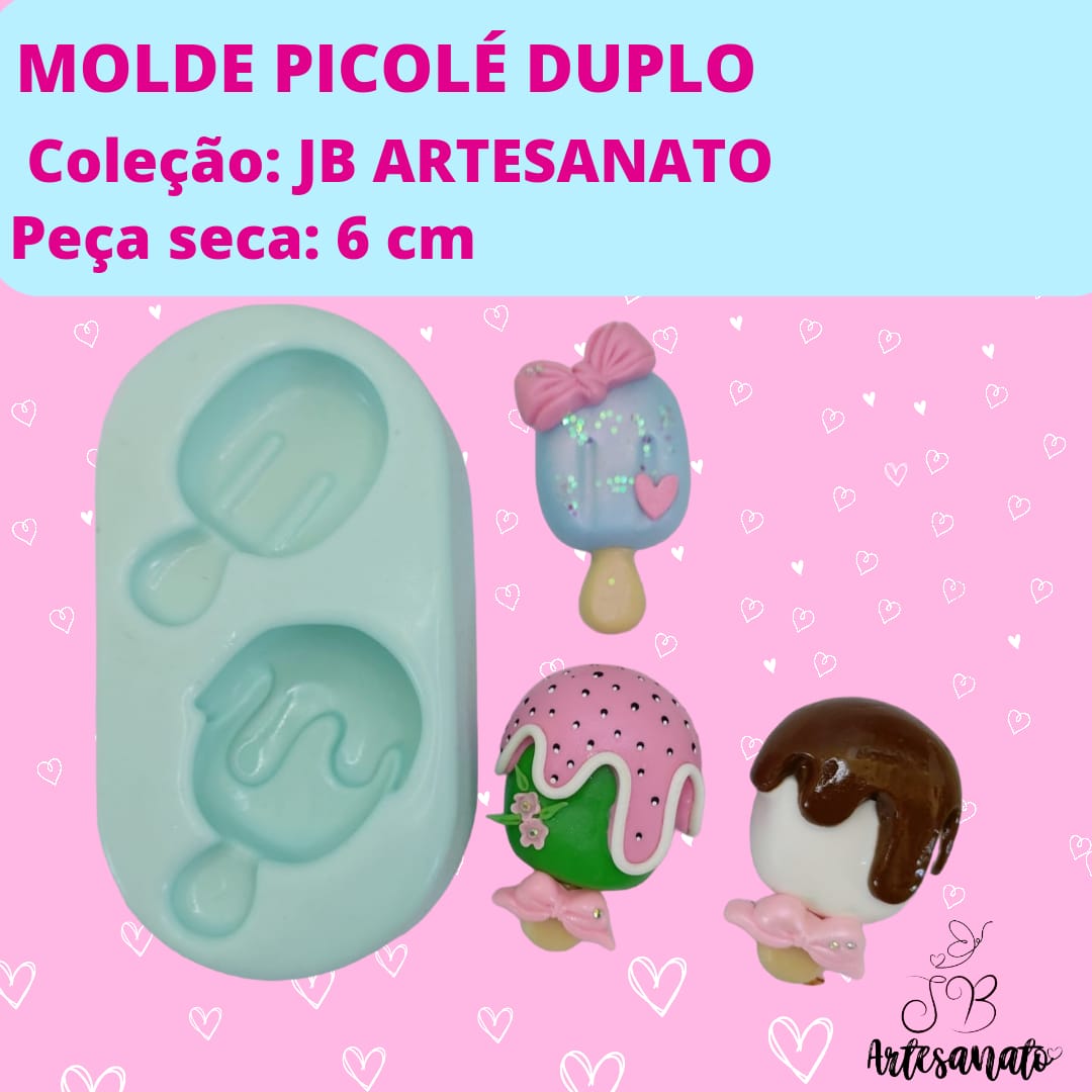 MOLDE PICOLÉ DUPLO