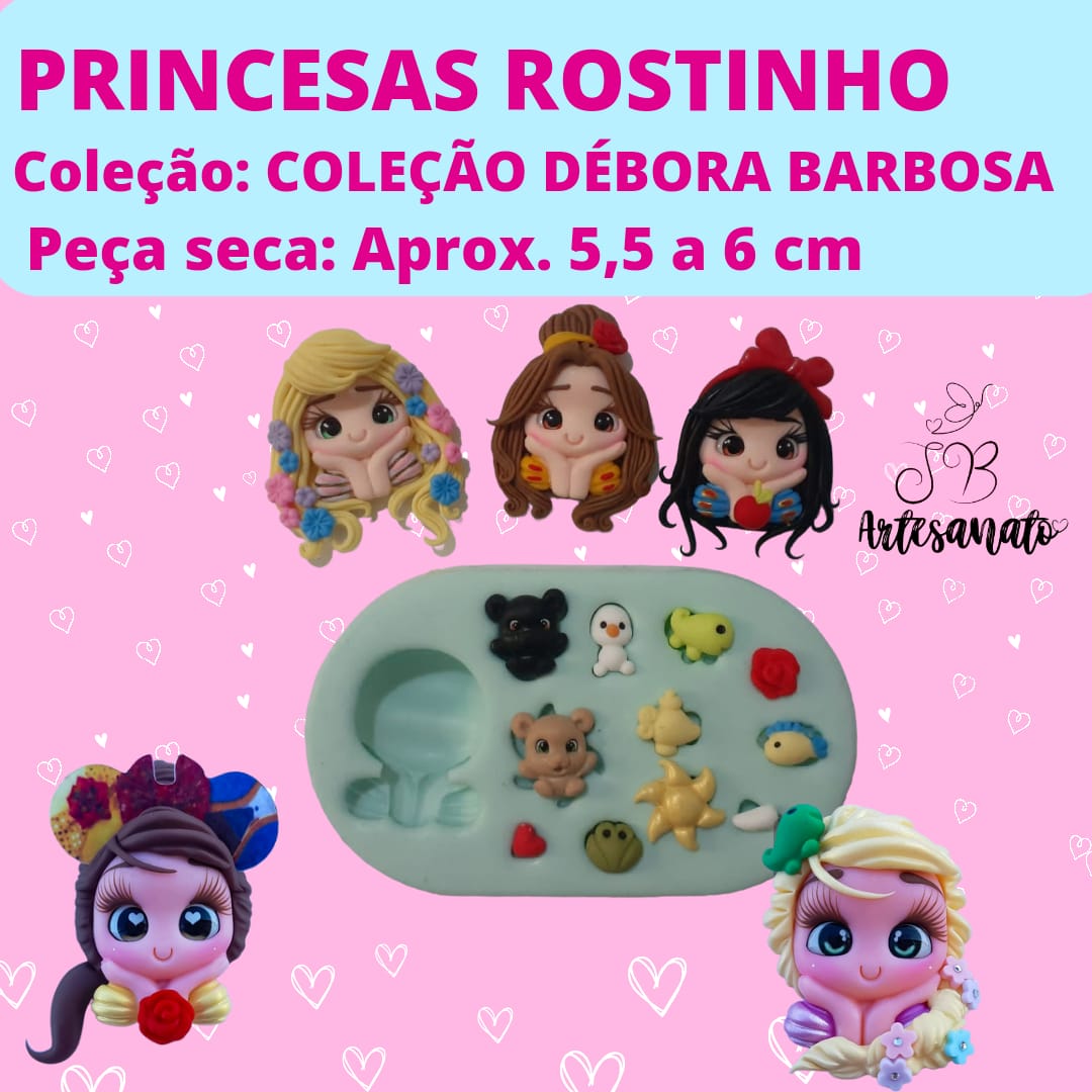 PRINCESAS ROSTINHO